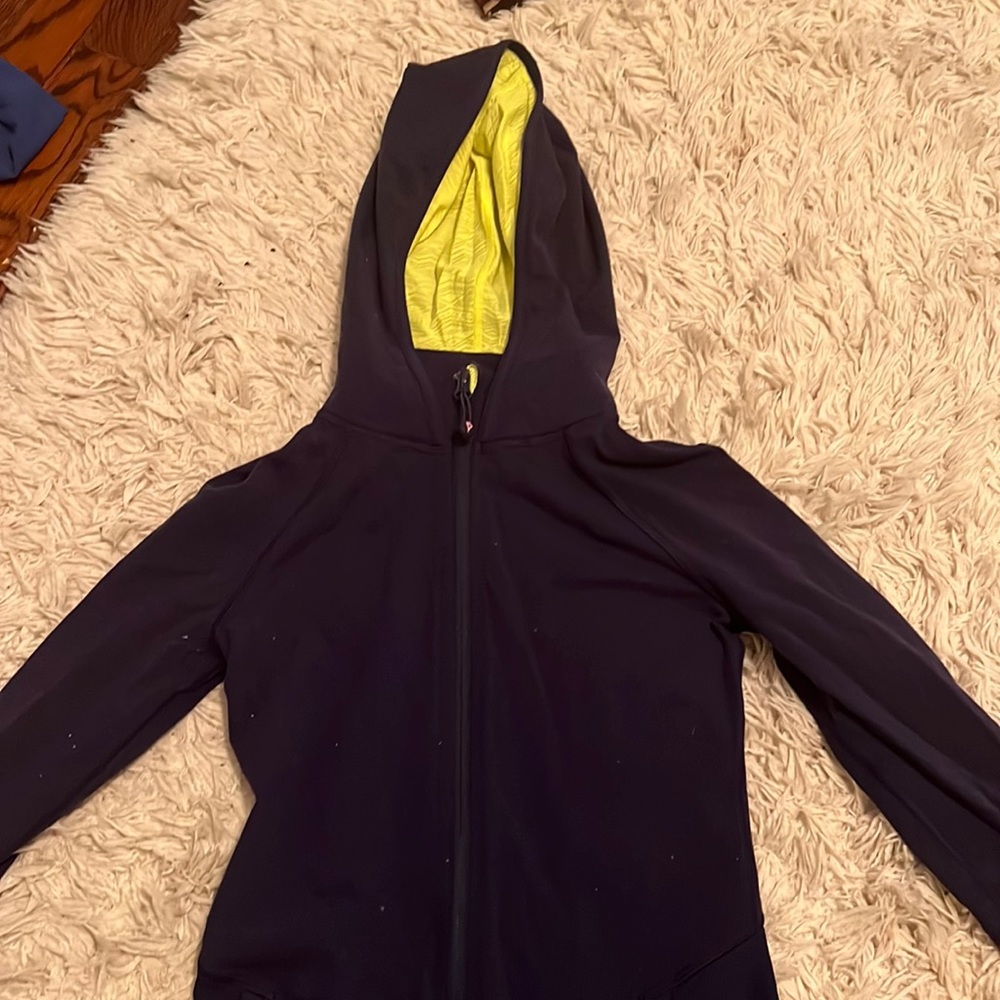 Ivivva navy athletic zip up